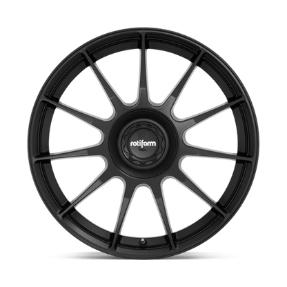 18x8.5 Rotiform R168 DTM Satin Black Wheel 5x4.25/5x112 (45mm)