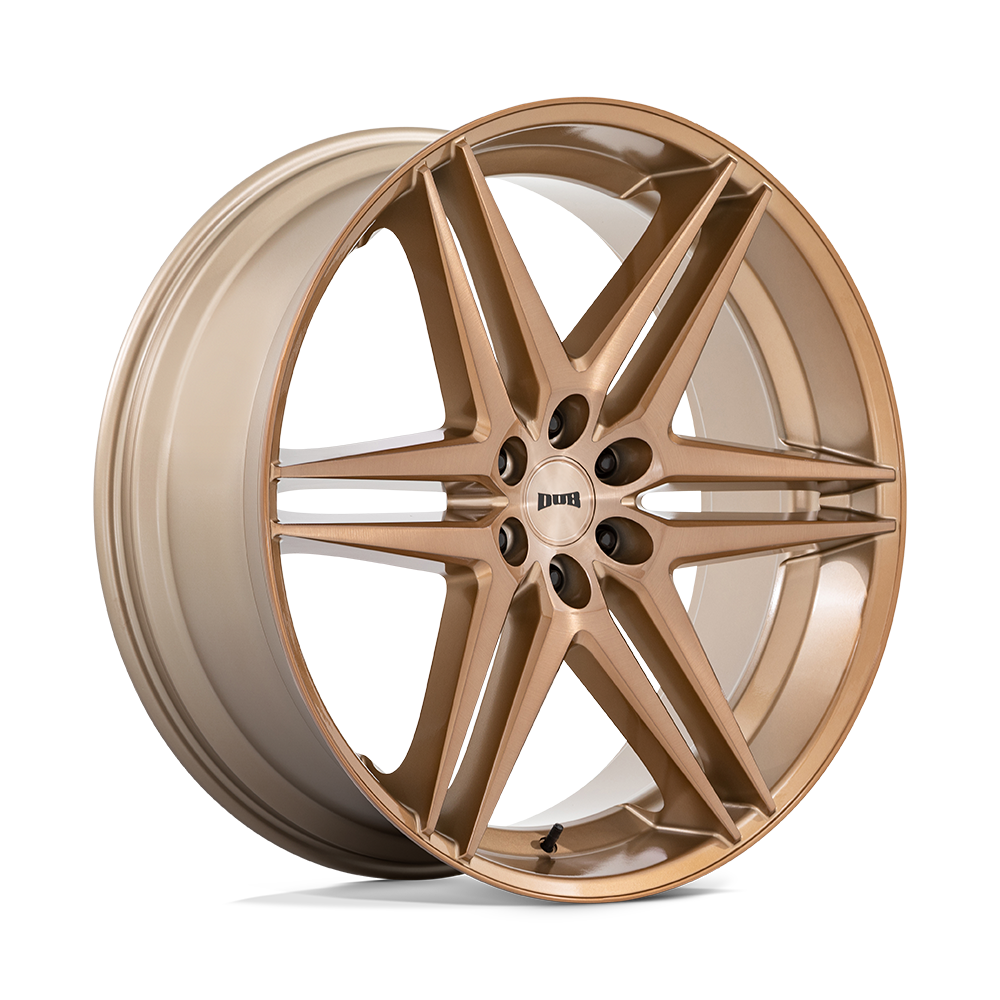 26x10 Dub S266 Dirty Dog Platinum Bronze Wheel 6x5.5 (25mm)