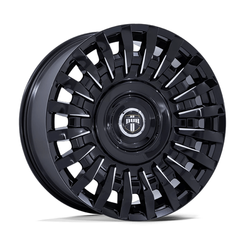 24x10 Dub DC272 Honcho Gloss Black Milled Wheel 6x135/6x5.5 (30mm)