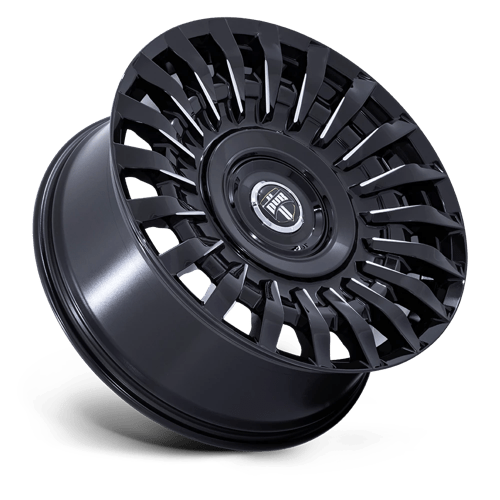24x9 Dub DC272 Honcho Gloss Black Milled Wheel 5x115/5x120 (15mm)