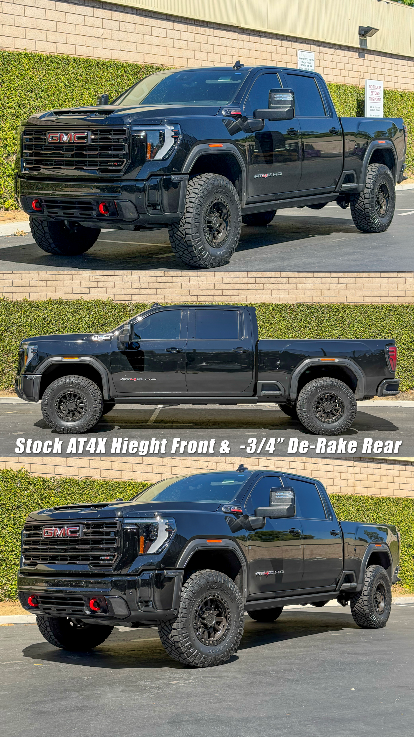 McGaughys Rear De-rake Kit 2024-2026 Silverado/Sierra 2500HD ZR2/AT4X