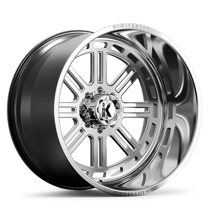 24x12 KG1 Forged KF018 Agent Polished Milled FORGED Wheel 6x5.5 (-44mm)