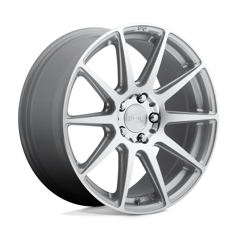 21x9 Niche M146 ESSEN GLOSS SILVER MACHINED Wheel 5x120 (35mm)