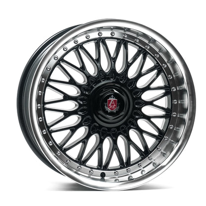 18x8 Axe EX10 Gloss Black Wheel 4x4.25 (40mm)
