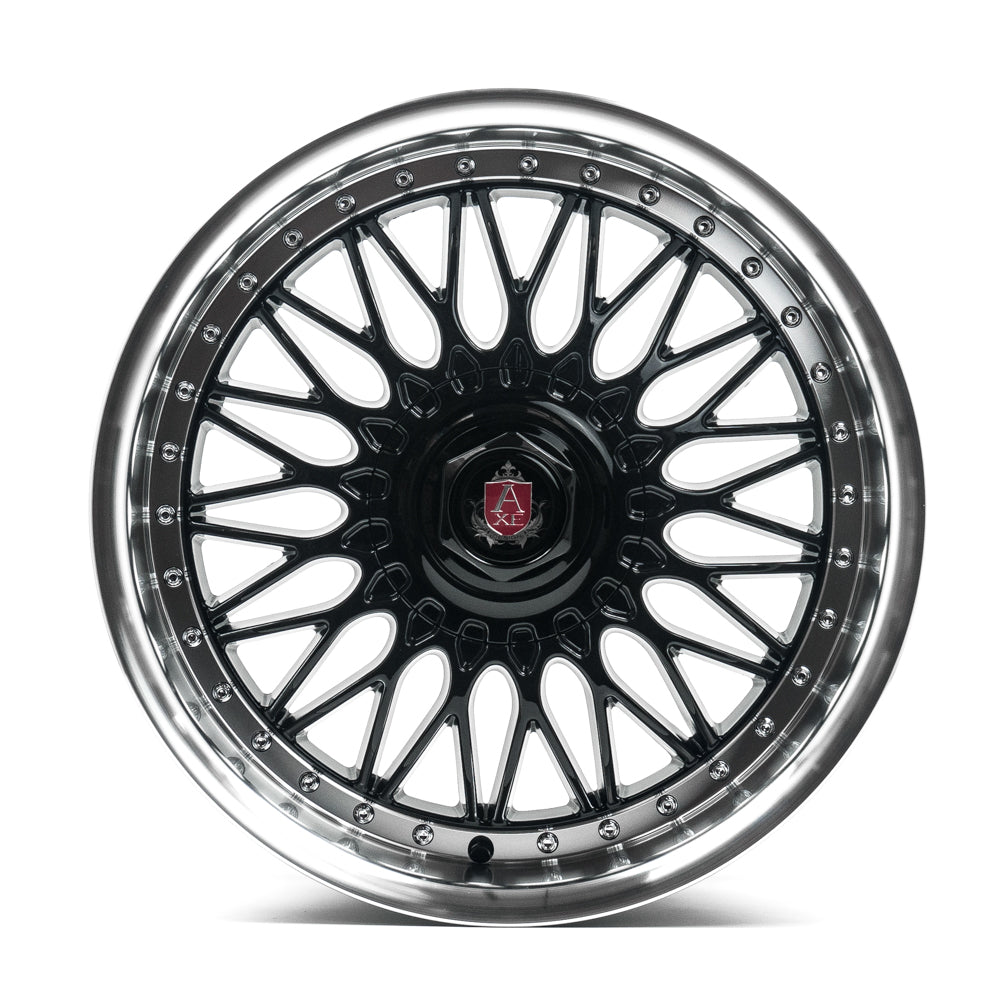 18x8 Axe EX10 Gloss Black Wheel 4x4.25 (40mm)