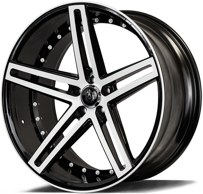 22x9 Axe EX20 White Wheels Blank (35mm) Set of 4