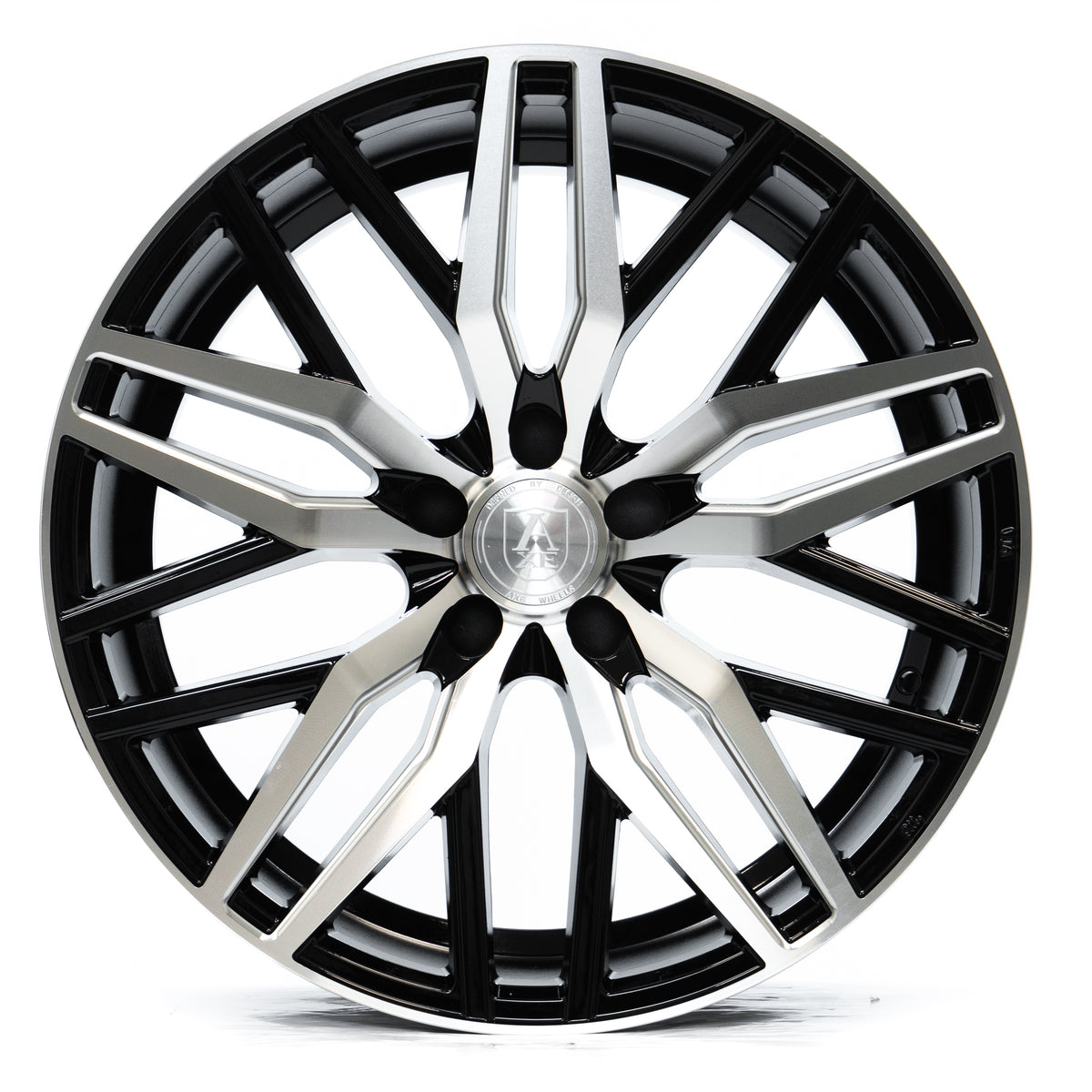 19x9.5 Axe EX30 Black And Polished Face Wheel Blank (42mm)