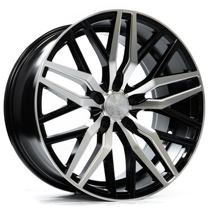 19x9.5 Axe EX30 Black And Polished Face Wheel Blank (42mm)