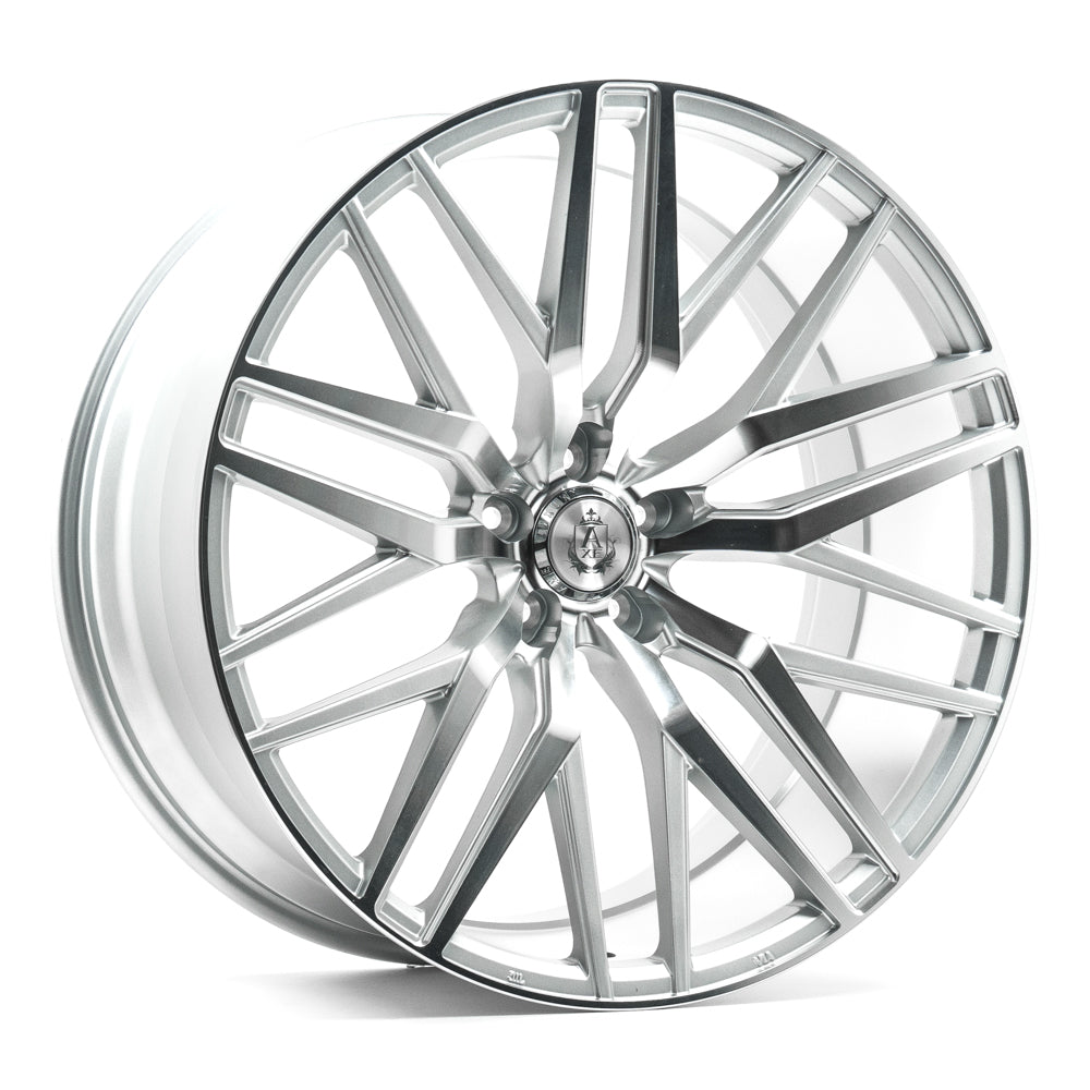 22x10.5 Axe EX30 Silver Wheel 5x115 (25mm)