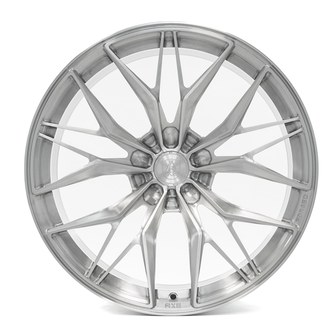 20x11 Axe Wheels EX55-RF Silver FORGED Wheel 5x5 (38-48mm)