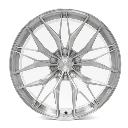 20x11 Axe Wheels EX55-RF Silver FORGED Wheel 5x5 (38-48mm)