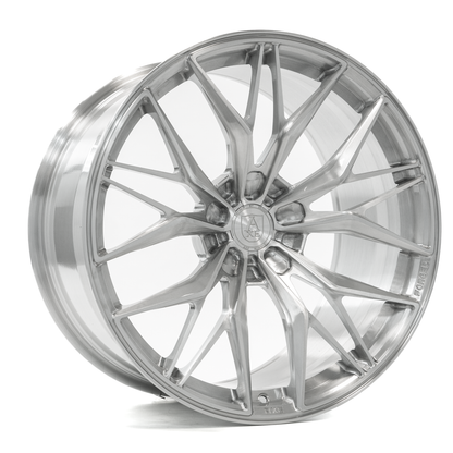 20x11 Axe Wheels EX55-RF Silver FORGED Wheel 5x4.25 (38-48mm)