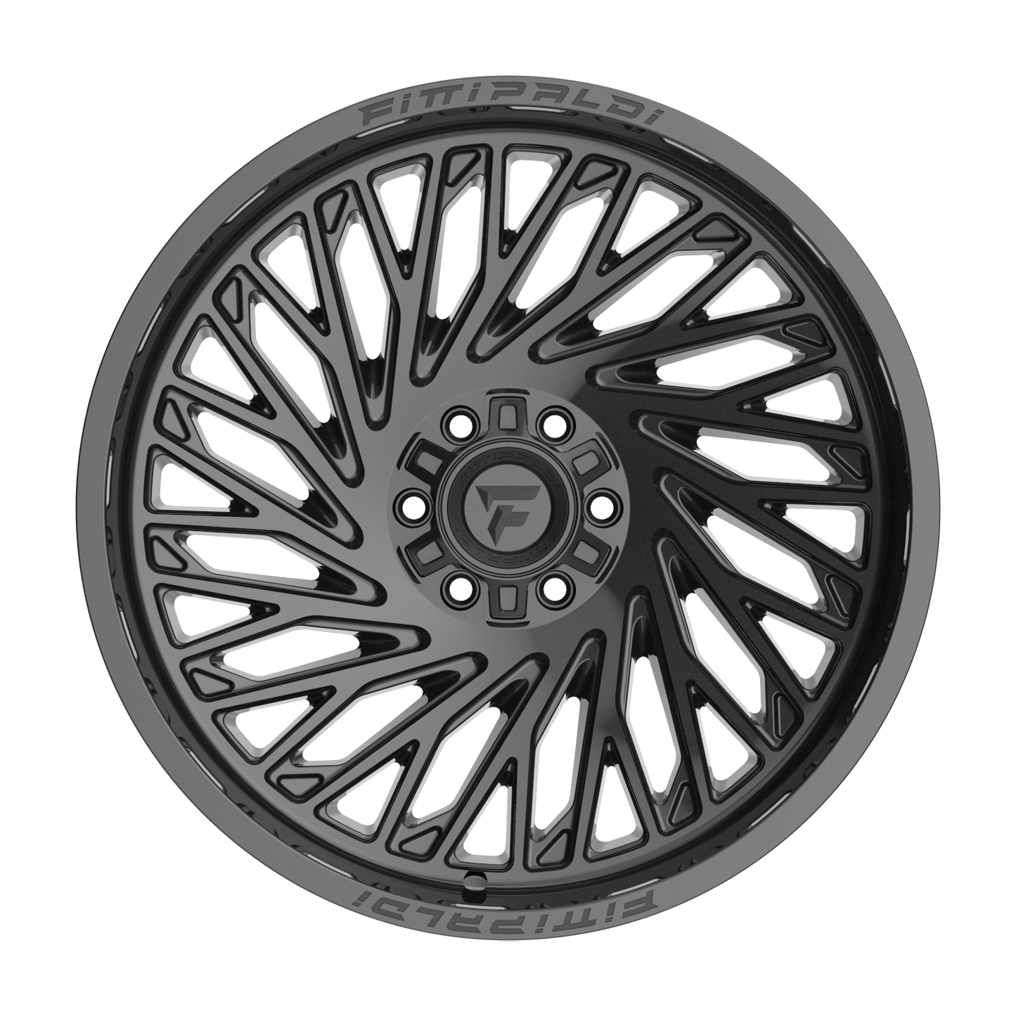 22x10 Fittipaldi Offroad FA15B Gloss Black Wheel 6x135/6x5.5 (-19mm)