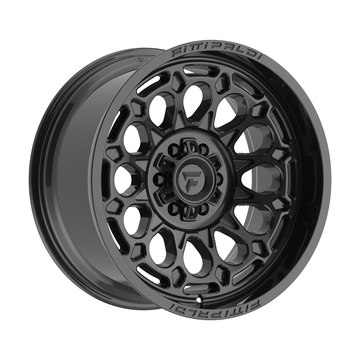 20x10 Fittipaldi Offroad FA22B Gloss Black Wheel 6x135/6x5.5 (-19mm)