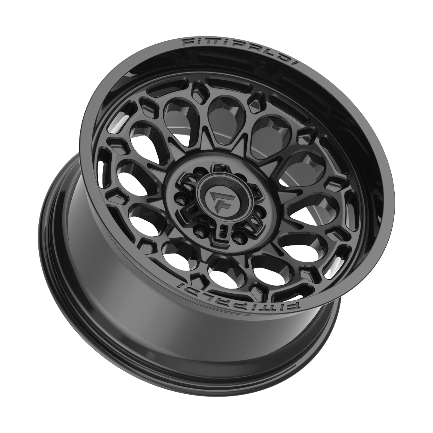 20x10 Fittipaldi Offroad FA22B Gloss Black Wheel 8x180 (-19mm)