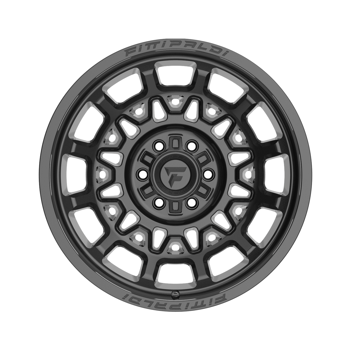 20x10 Fittipaldi Offroad FA23B Gloss Black Wheel 8x6.5 (-19mm)