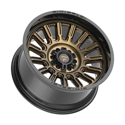 20x10 Fittipaldi Offroad FA24ZB Gloss Bronze Black Lip Wheel 6x135/6x5.5 (-19mm)