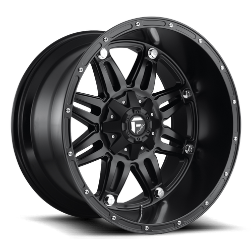 17x9 Fuel D531 Hostage Matte Black Wheel 8x170 (-12mm)
