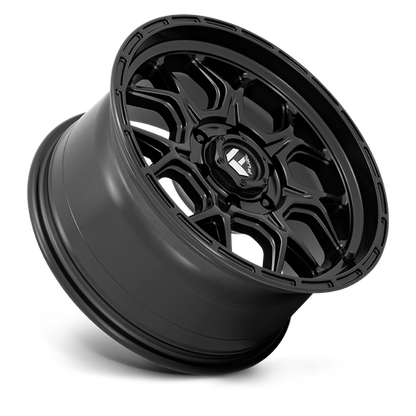 18x9 Fuel D670 TECH Matte Black Wheel 6x135 (20mm)