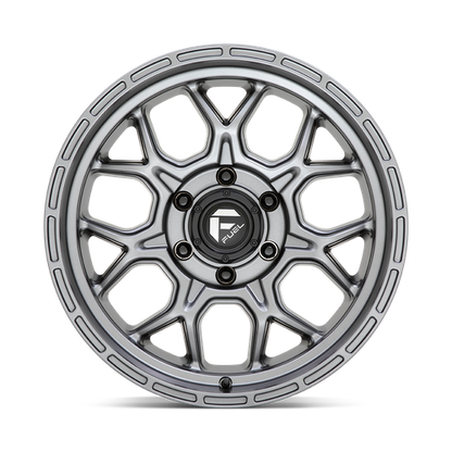 18x9 Fuel D672 TECH Matte Gun Metal Wheel 6x5.5 (20mm)