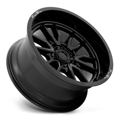 18x9 Fuel D760 CLASH Gloss Black Wheel 6x135 (1mm)