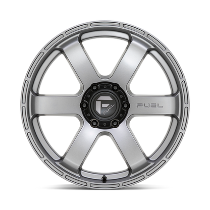 20x9 Fuel D767 RUSH Matte Gun Metal Wheel 6x135 (1mm)