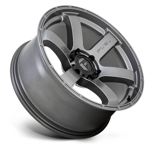 20x9 Fuel D767 RUSH Matte Gun Metal Wheel 6x5.5 (1mm)