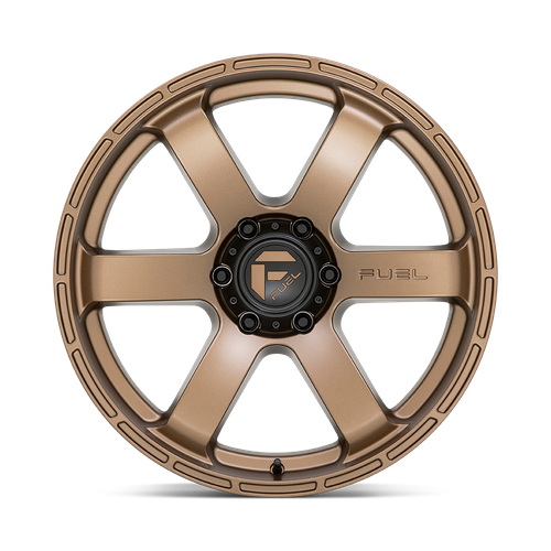 20x9 Fuel D768 RUSH Matte Bronze Wheel 6x5.5 (1mm)