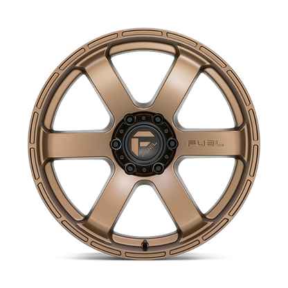 20x9 Fuel D768 RUSH Matte Bronze Wheel 6x5.5 (1mm)