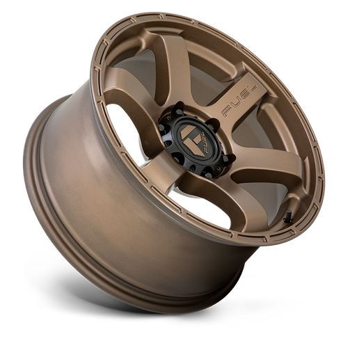 18x9 Fuel D768 RUSH Matte Bronze Wheel 6x5.5 (20mm)