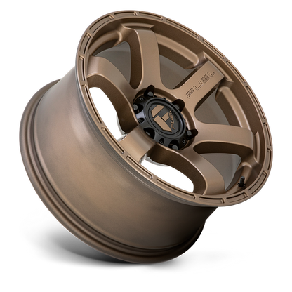 18x9 Fuel D768 RUSH Matte Bronze Wheel 6x5.5 (20mm)