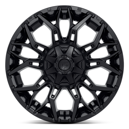 22x10 Fuel D772 TWITCH Blackout Wheel 8x180 (-18mm)