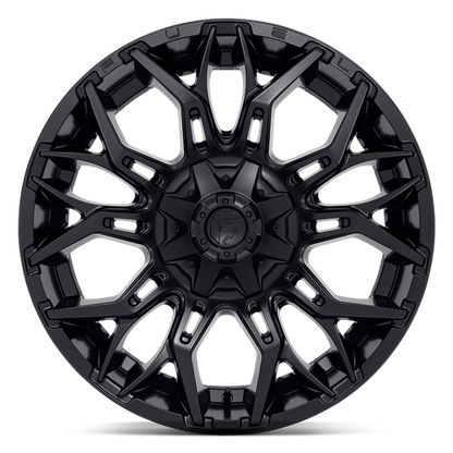 22x10 Fuel D772 TWITCH Blackout Wheel 8x180 (-18mm)