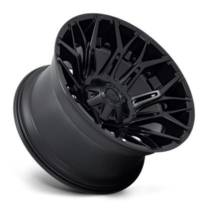 22x12 Fuel D772 TWITCH Blackout Wheel 5x5.5/5x150 (-44mm)