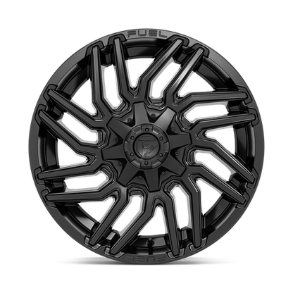 22x12 Fuel D775 TYPHOON Matte Black Wheel 8x6.5 (-44mm)
