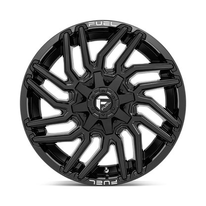 20x9 Fuel D776 TYPHOON Gloss Black Wheel 5x4.5/5x5 (1mm)