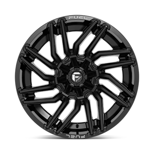 22x12 Fuel D776 TYPHOON Gloss Black Wheel 5x4.5/5x5 (-44mm)
