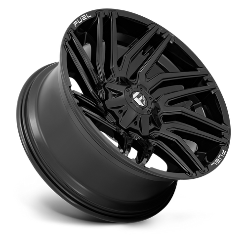 22x10 Fuel D776 TYPHOON Gloss Black Wheel 8x6.5 (-18mm)