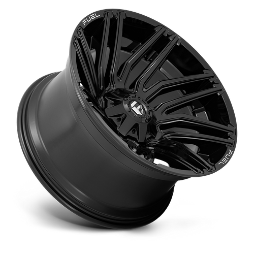 22x12 Fuel D776 TYPHOON Gloss Black Wheel 5x4.5/5x5 (-44mm)