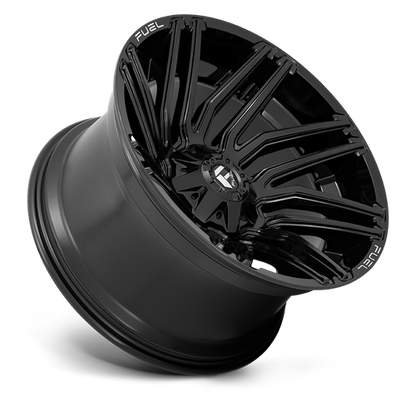 22x12 Fuel D776 TYPHOON Gloss Black Wheel 5x4.5/5x5 (-44mm)