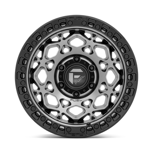 17x9 Fuel D784 UNIT Gunmetal Wheel 6x5.5 (1mm)