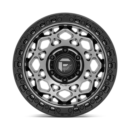 17x9 Fuel D784 UNIT Gunmetal Wheel 6x5.5 (1mm)