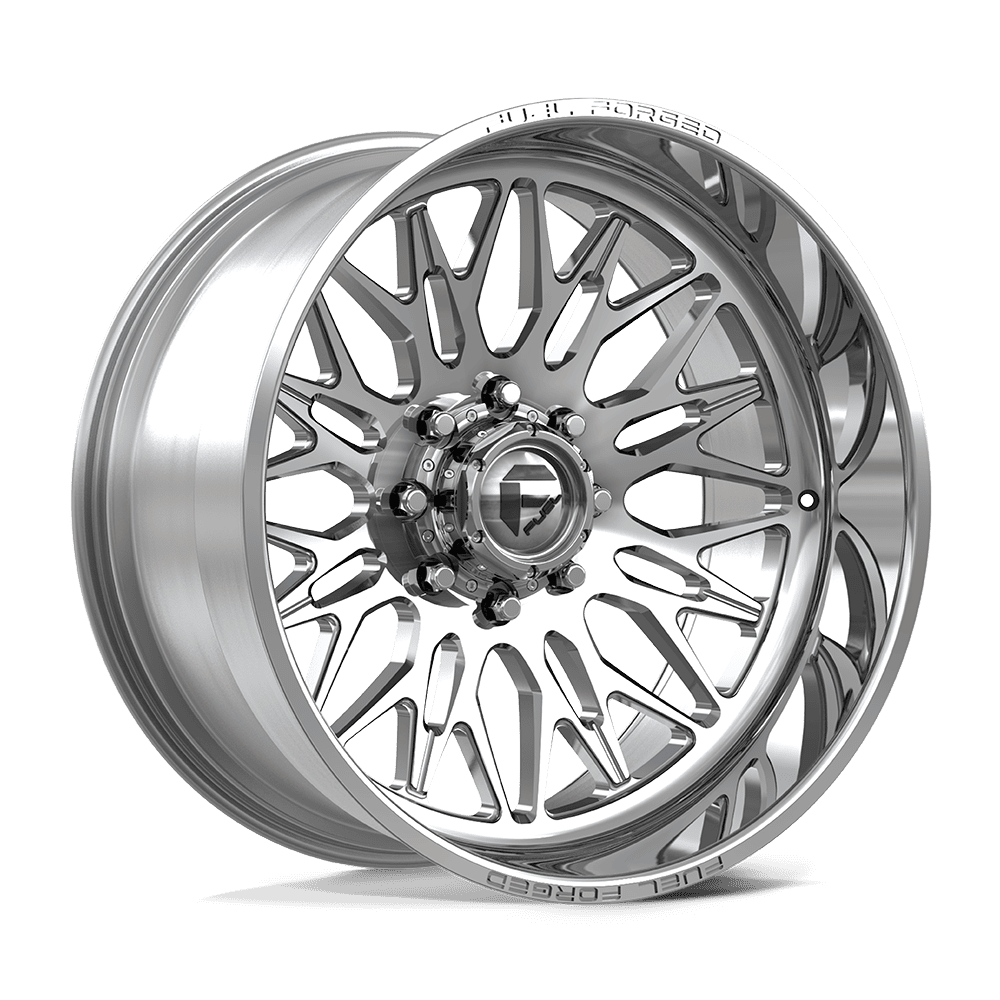 24x14 Fuel Off-Road FF129 Crime CC Polished FORGED Wheel 8x170 (-90mm)