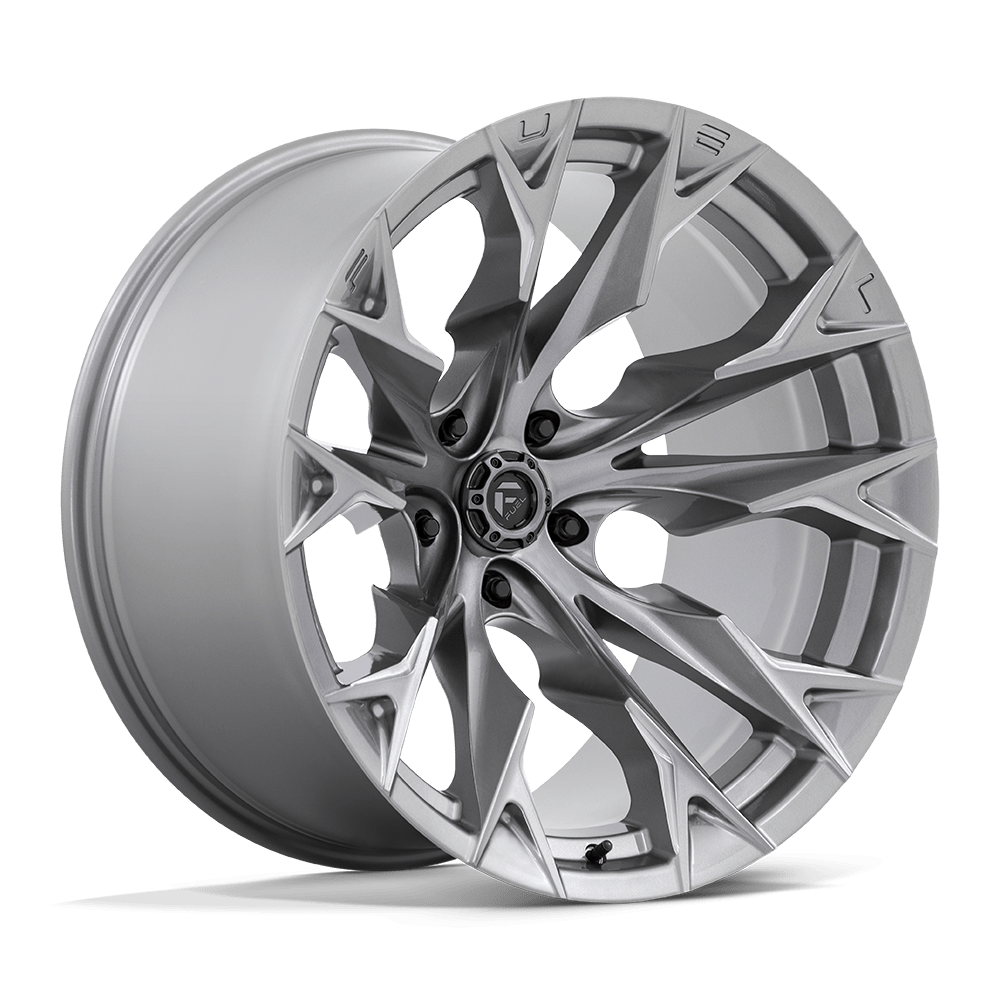 22x12 Fuel D806 Flame Platinum Wheel 5x5 (-44mm)
