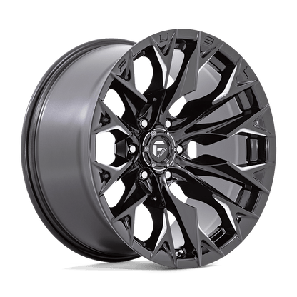 20x10 Fuel Off-Road D803 Flame Gloss Black Milled Wheel 8x180 (-18mm)