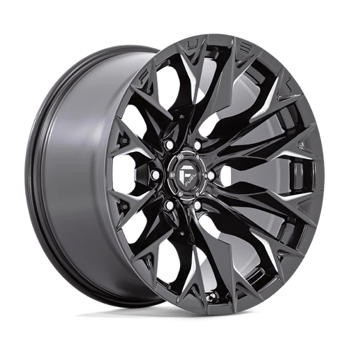 20x10 Fuel Off-Road D803 Flame Gloss Black Milled Wheel 8x170 (-18mm)