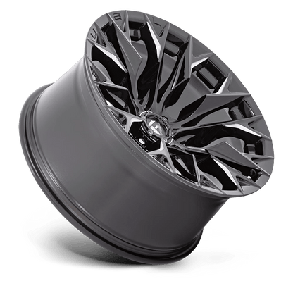 20x10 Fuel Off-Road D803 Flame Gloss Black Milled Wheel 8x180 (-18mm)