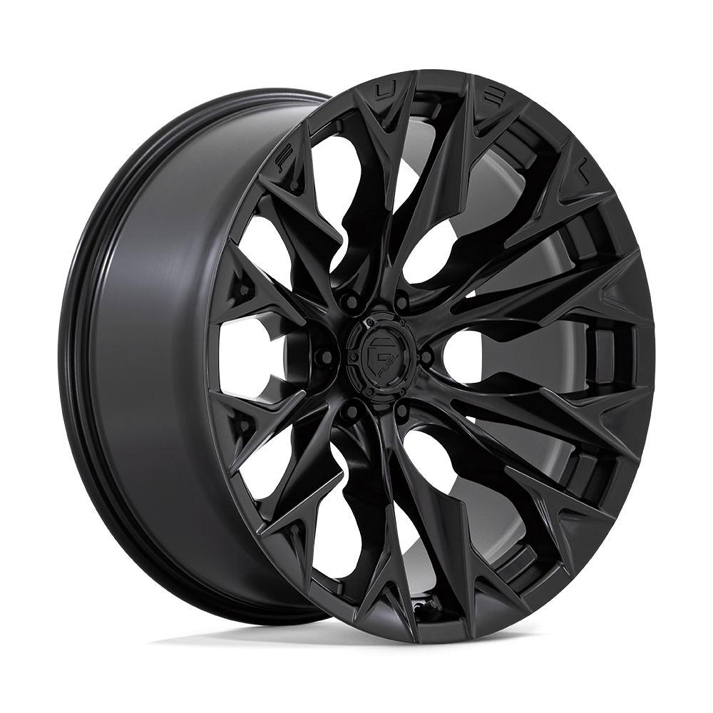 22x10 Fuel D804 Flame Blackout Wheel 6x135 (-18mm)