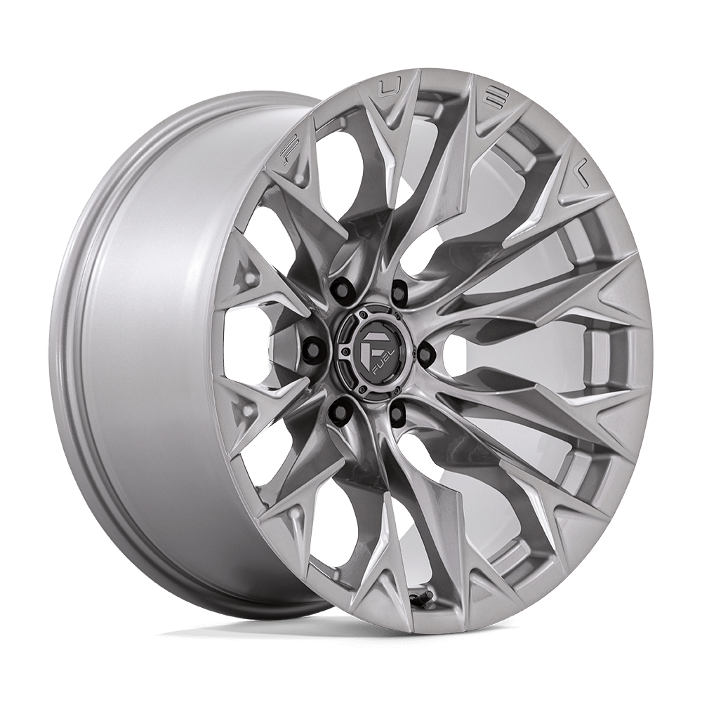 20x10 Fuel D806 Flame Platinum Wheel 6x5.5 (-18mm)
