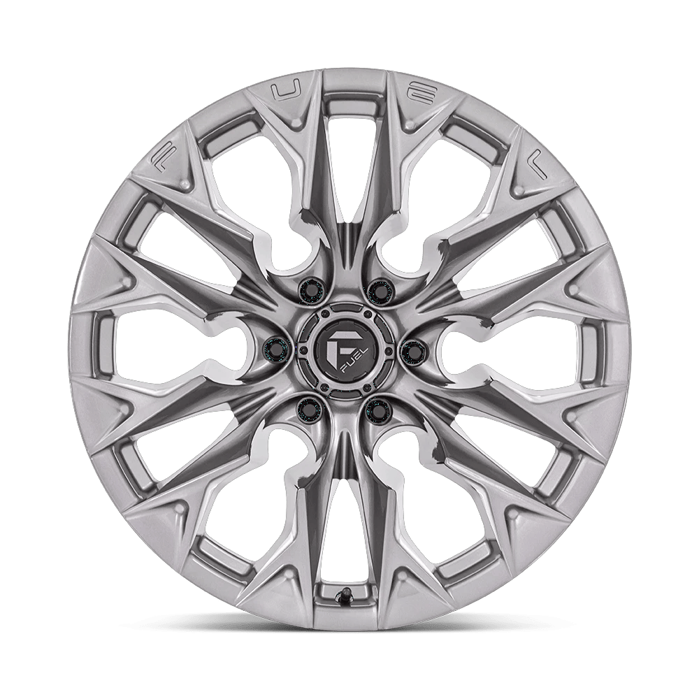 20x9 Fuel D806 Flame Platinum Wheel 5x5.5 (1mm)